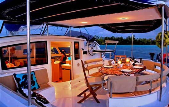 Eleuthera 60 cockpit