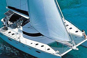 Eleuthera 60 charter catamaran