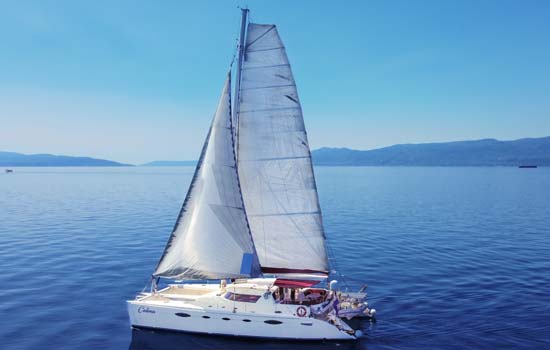 Eleuthera 60 sailing